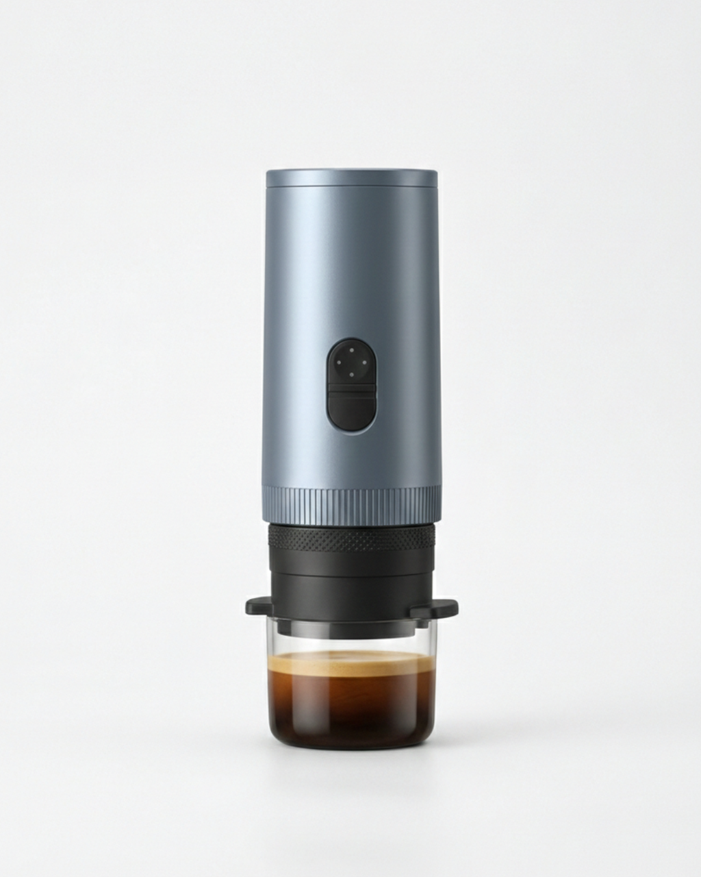 Mile One Espresso: Self-Heating Portable Espresso Maker - Stone